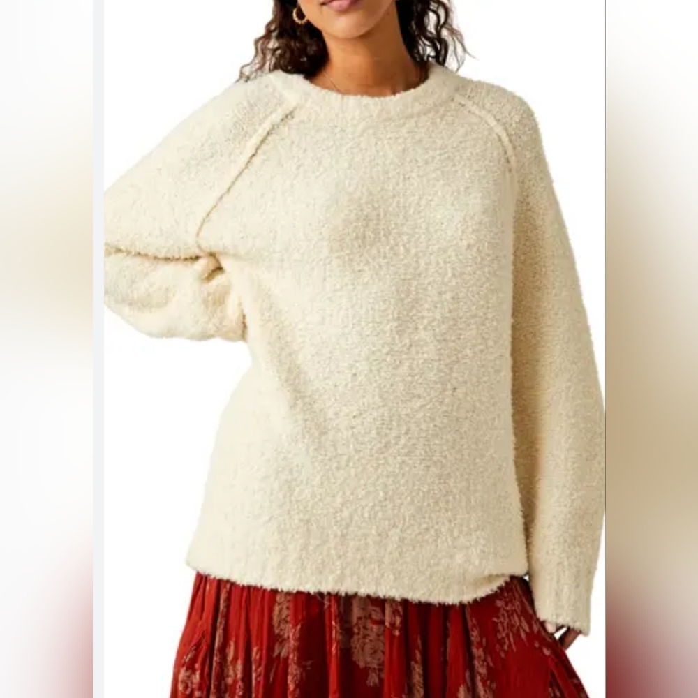 Free People Teddy sweater NWT